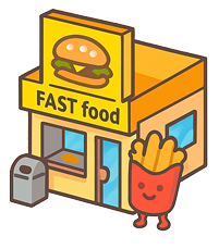 ファーストフードのイメージ