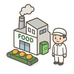食品工場のイメージ